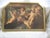 This is a Gorgeous! Vintage French Baroque Winged Cherubs With Flowers Picture that is a Textured Replica on Canvas Board...