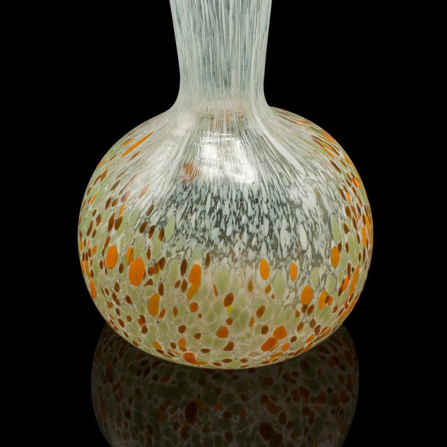 Vintage Display Vase, Continental, Art Glass, Posy Sleeve, Mid Century Modern For Sale - Image 9 of 10