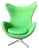 Mid-Century Modern, Lime Green Arne Jacobsen Egg Chair for Fritz Hansen For Sale