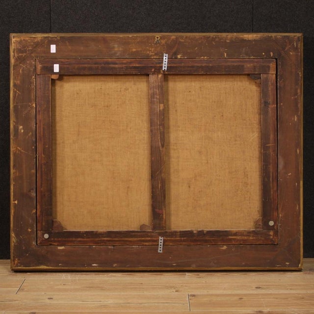 English Artist, Genre Scene, 1750, Oil on Canvas For Sale - Image 7 of 15