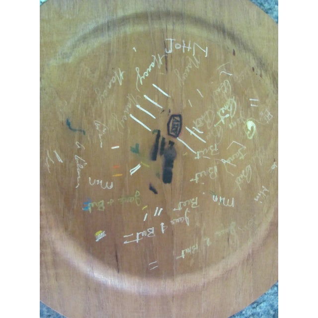 Swedish Teak Dinner Plates - Set of 3 For Sale - Image 12 of 13