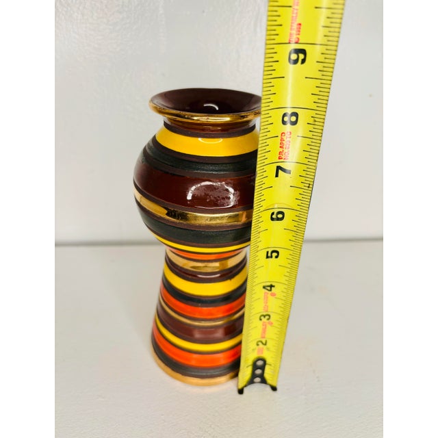 Mid-Century Modern "Thailandia" Vase by Aldo Londi for Bitossi For Sale - Image 10 of 12