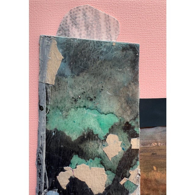 2020s "Superbloom 5" Original Mixed-Media Collage on Paper by Zac Woodiel For Sale - Image 5 of 9