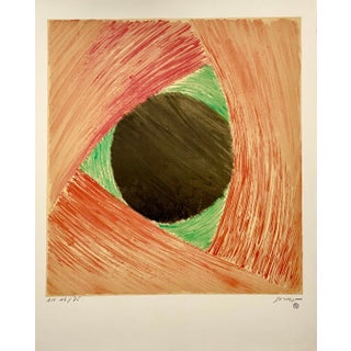 Léopold Survage, Russian French Avant Garde Lithograph Rhythm in Colour Vibrant Abstract Print, 1967-1968 For Sale