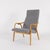 Gray Vintage Lounge Chair by Antonin Suman, 1960s For Sale - Image 8 of 8