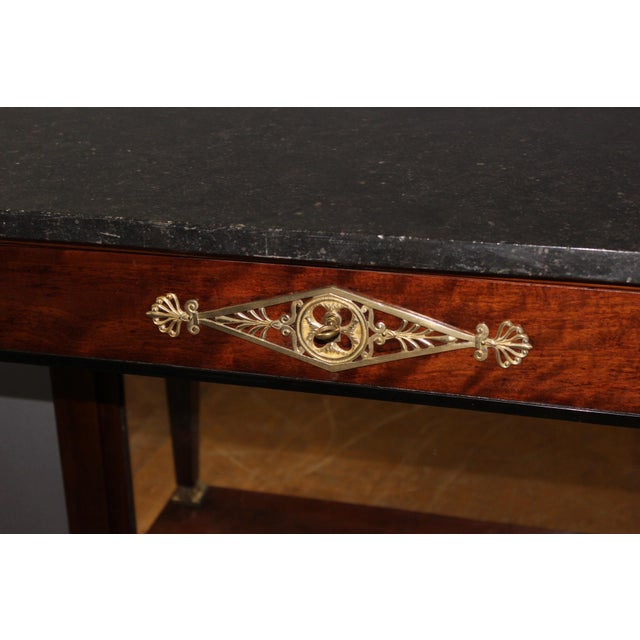 Antique Mahogany Console Table, 1800s For Sale - Image 9 of 15