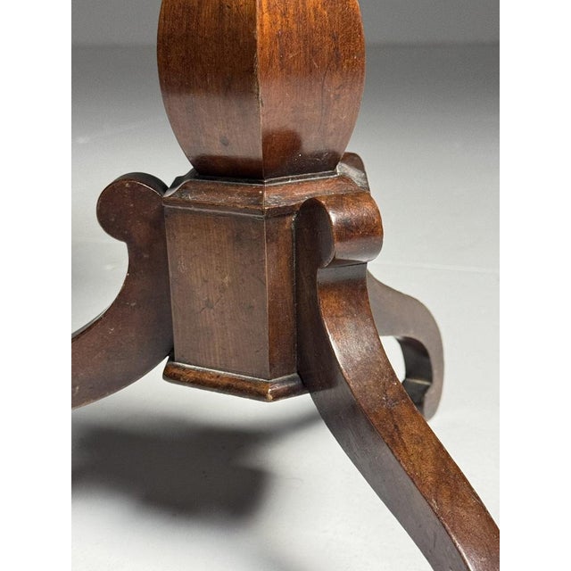 Wood Marquetry Side Table, 1900s For Sale - Image 7 of 18