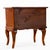 Brown 1900-1909 Louis XV Style Marquetry Mahogany Two Drawer Chest For Sale - Image 8 of 8