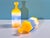 Glass Polychrome Murano Glass Bottles from Manifattura Di Murano, 1980s, Set of 2 For Sale - Image 7 of 7