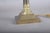 Gold Dutch Neoclassical Brass Column Table Lamp, 1950s For Sale - Image 8 of 10