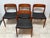 Niels Otto Møller Niels Otto Møller for J. L. Møllers Model 75 Teak Side Chairs, Set of Four For Sale - Image 4 of 12