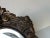 Metal Vintage Ornate Brass Vanity Mirror For Sale - Image 7 of 13
