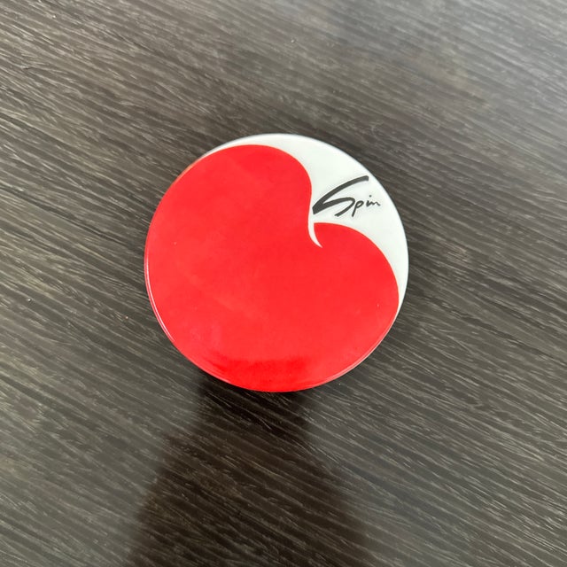 Spin Ceramics Chinese Porcelain Coaster For Sale - Image 11 of 12
