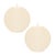 2020s FIA Wick Ivory Round Candle (Set of 2) For Sale - Image 5 of 5