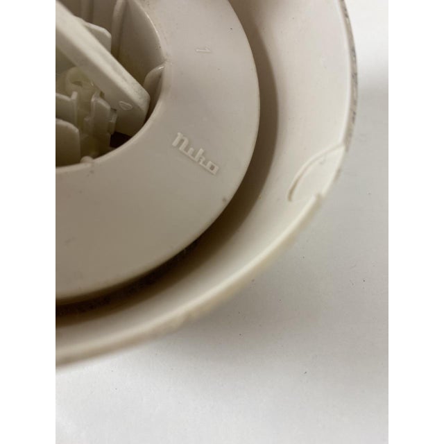 Glass Art Deco Pastel Glass and Bakelite Light from Thabur, 1930s For Sale - Image 7 of 10