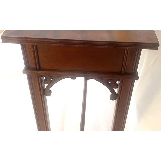 Traditional Councill Craftsman Mahogany Georgian Style Console For Sale - Image 3 of 6