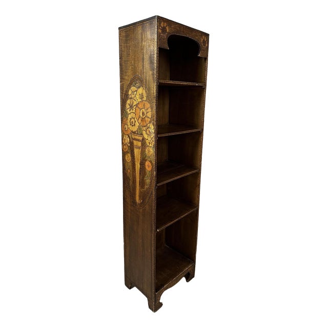 Art Deco Brown Wooden Etagère, 1925 For Sale