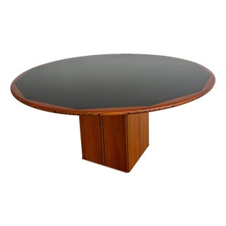 Round Africa Table attributed to Afra & Tobia Scarpa, Maxalto Artona Series, 1970s For Sale