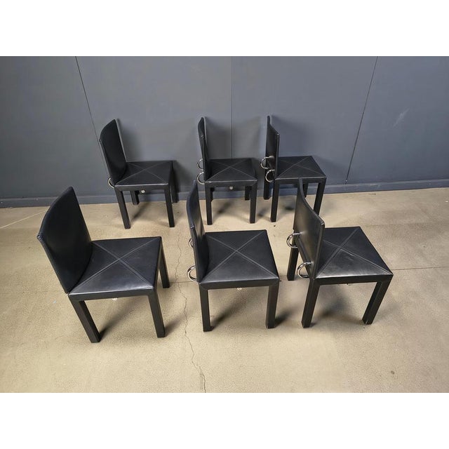 1980s Arcadia Dining Chairs attributed to Paolo Piva for B&B Italia, 1980, Set of 6 For Sale - Image 5 of 18