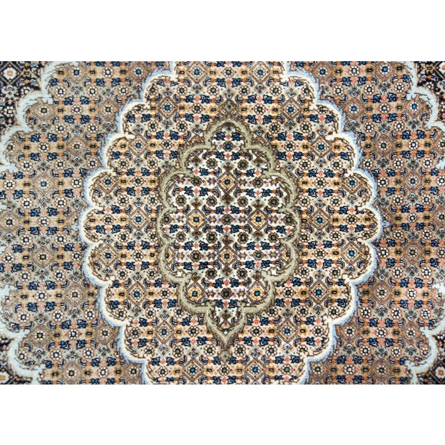 Vintage Persian Tabriz Rug For Sale - Image 10 of 15