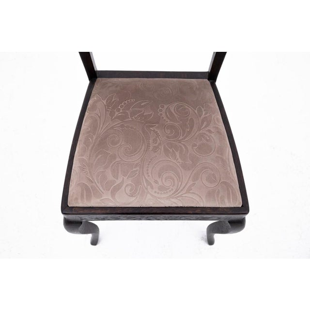 Wood Vintage Polish Chairs, 1930s, Set of 4 For Sale - Image 7 of 10