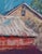 8:30am Shadows by Jeff Slemons | Soft Pastel On Sanded Paper Barn with shadows in morning light For Sale In Denver - Image 6 of 8