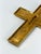 Gilt Ceramic Byzantine Crucifix by Marc Roussel, Vallauris, 1962 For Sale - Image 11 of 12