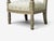 Gustavian, Lounge Chairs, Grey Paint Decorated, Fabric, Sweden, 19th C. For Sale - Image 11 of 13