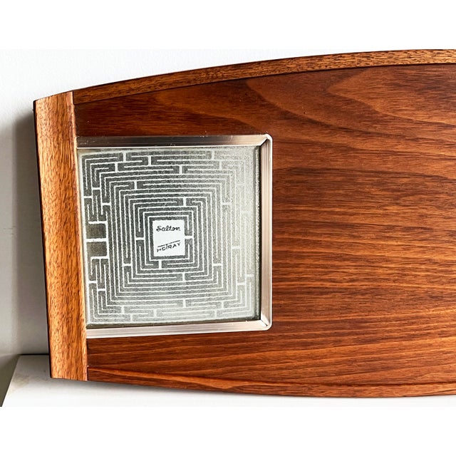 Mid-Century Modern Mid Century Modern Teak Electric Warming Tray by Salton Hotray, Usa, C. 1960s For Sale - Image 3 of 8