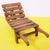 Rustic Decorative Wooden Wheelbarrow Planter For Sale - Image 3 of 7