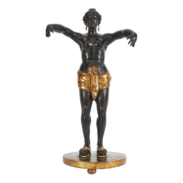 Neoclassical Sculpture of Circe, Early 1800s, Pinus Cembra For Sale