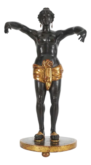Neoclassical Sculpture of Circe, Early 1800s, Pinus Cembra