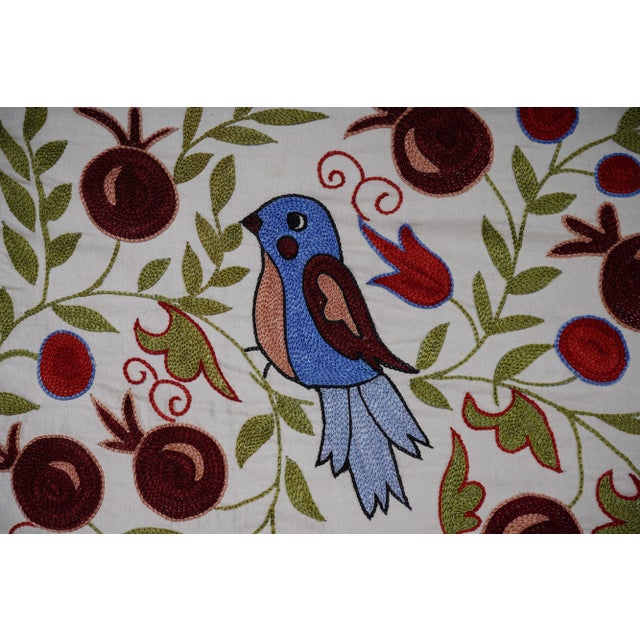 Suzani Animal Runner - Wall Decor For Sale - Image 10 of 11