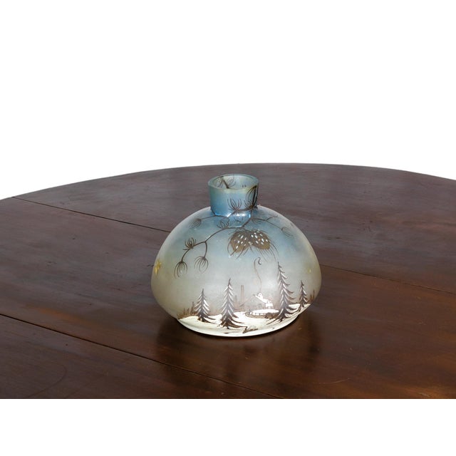 Glass antique Art Nouveau Cameo Glass Vase, 1890s For Sale - Image 7 of 8