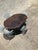 Custom Vintage Sculptural Copper Dining Table With Four Steel Chairs For Sale - Image 12 of 17