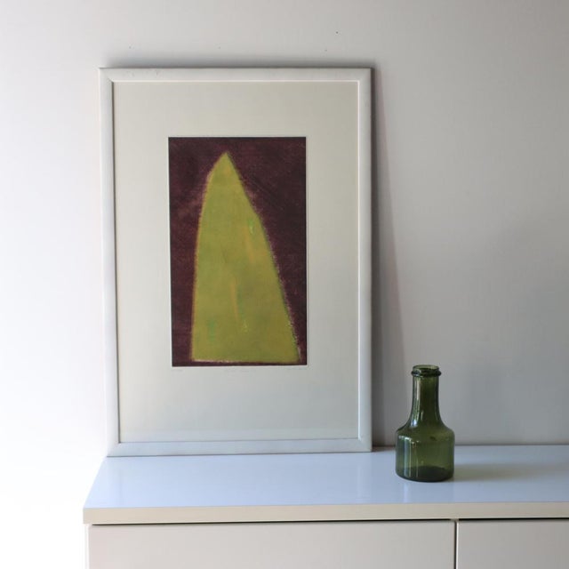 Antonia Dombrowsky, Composition, Color Engraving, 2000s For Sale - Image 7 of 8