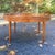 Early 20th Century Vintage English Oval Coffee Table With Gallery Edge For Sale - Image 5 of 8