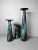 Set of 3 beautiful vases that can also be used as candlesticks from the famous German brand Otto Keramik. Handmade...