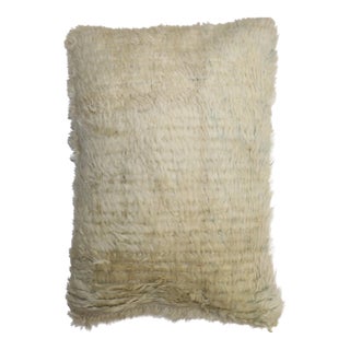 Turkish Shag Pillow rug no. r3214e For Sale
