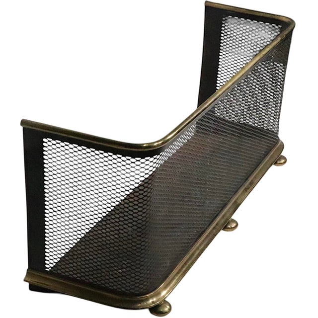 Antique Nursery Fireplace Fender For Sale - Image 10 of 12