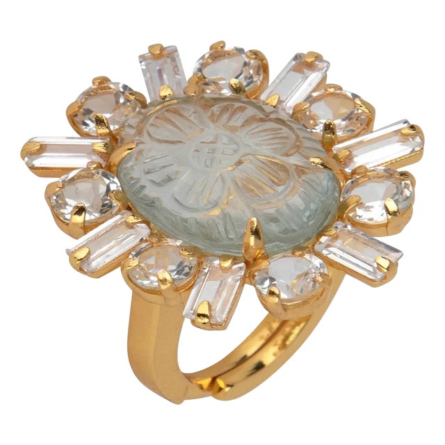 Julissa Ring (Clear) (Size 5) For Sale