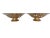 India Floral Enameled Brass Decorative Bowls - a Pair For Sale - Image 4 of 5