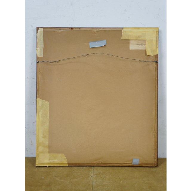 Antique French Framed White Linen & Lace Fleur De Lis Embroidered Textile For Sale - Image 4 of 11