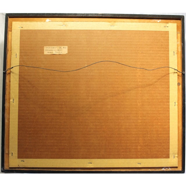 1950s Norio Azuma 1950s Abstract Screenprint For Sale - Image 5 of 6