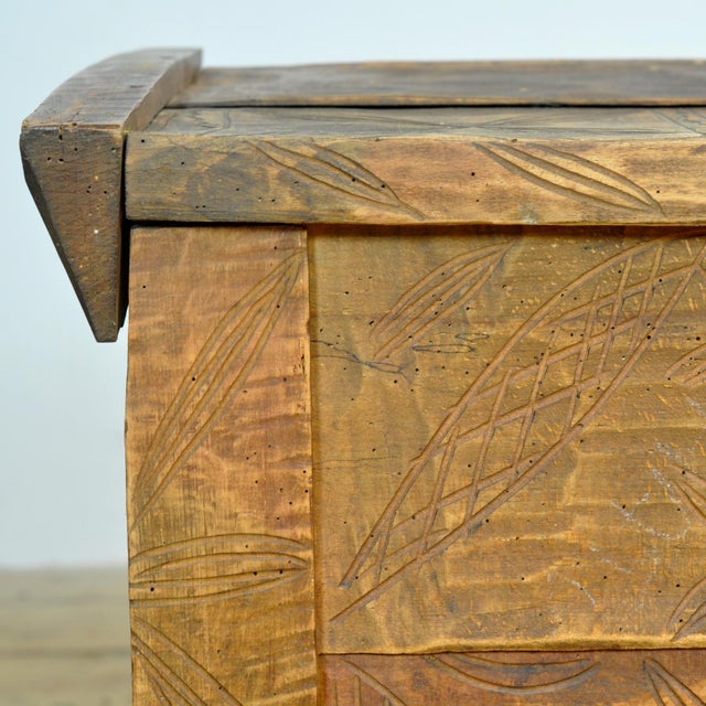 Antique Shepherd's Chest, 1850s For Sale - Image 9 of 14