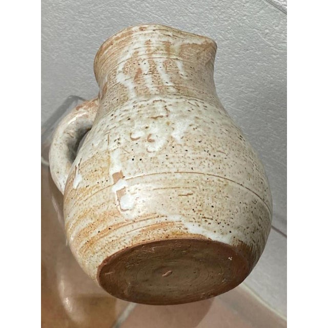 Sandstone Pitcher by Eugene Lion, 1920s For Sale - Image 6 of 8