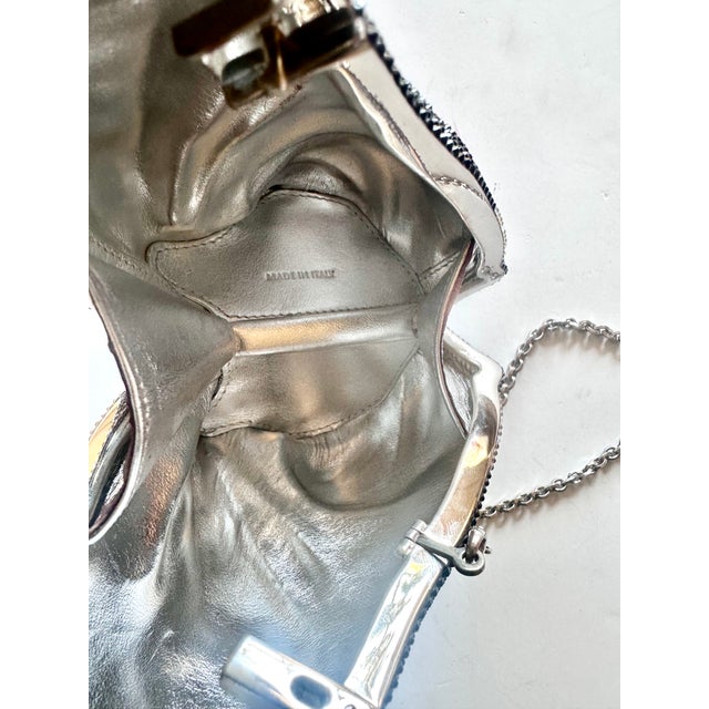 2019 Judith Leiber French BullDog Fred Crystal Minaudiere Evening Clutch Bag Collector’s Edition in Box For Sale - Image 11 of 18