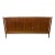 Mid-Century Danish Modern King Size Teak Headboard For Sale