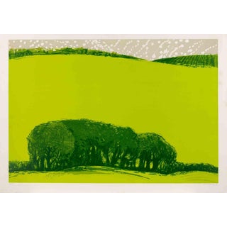 Edolo Masci, Countryside, 1980s, Lithograph For Sale