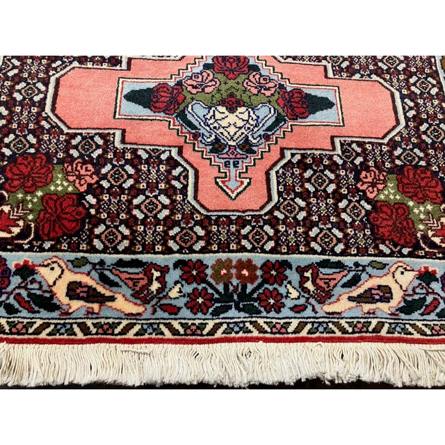 1980s Hand-Knotted Persian Kurdish Wool Runner 2'11" X 12'7" For Sale In Washington DC - Image 6 of 6